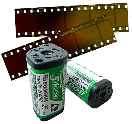 35mmフィルムとAPSフィルム