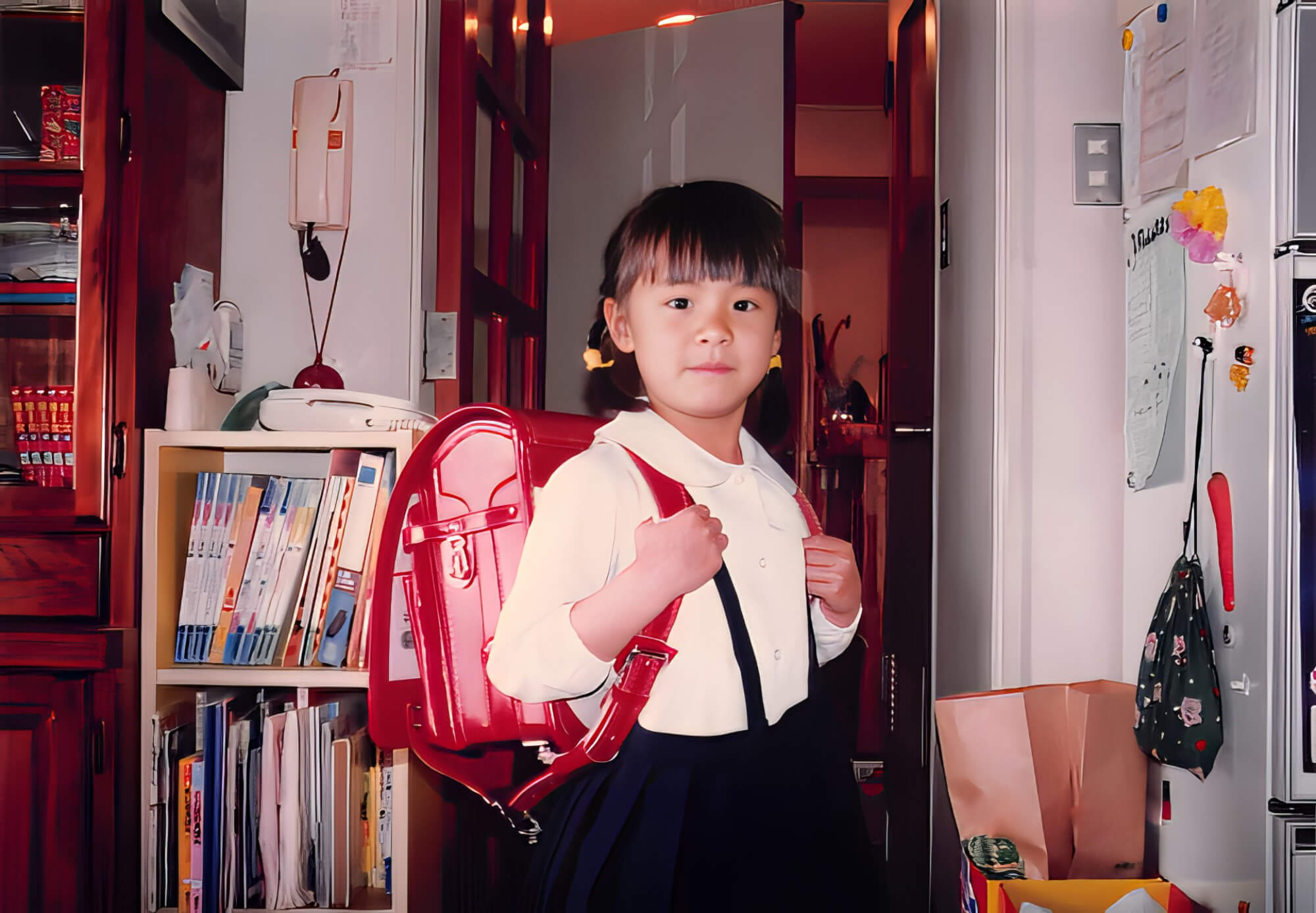 ボケた写真（AI補正後）