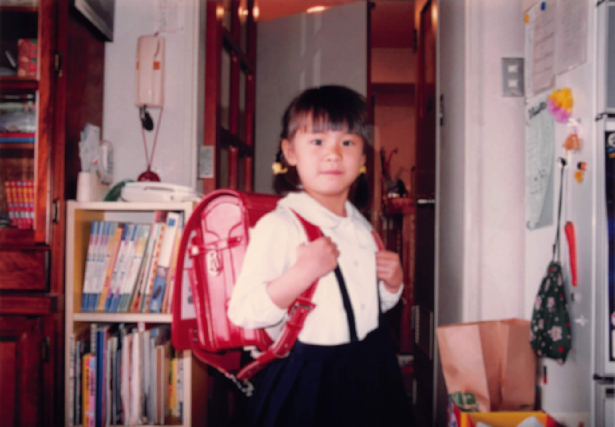 ボケた写真（AI補正前）