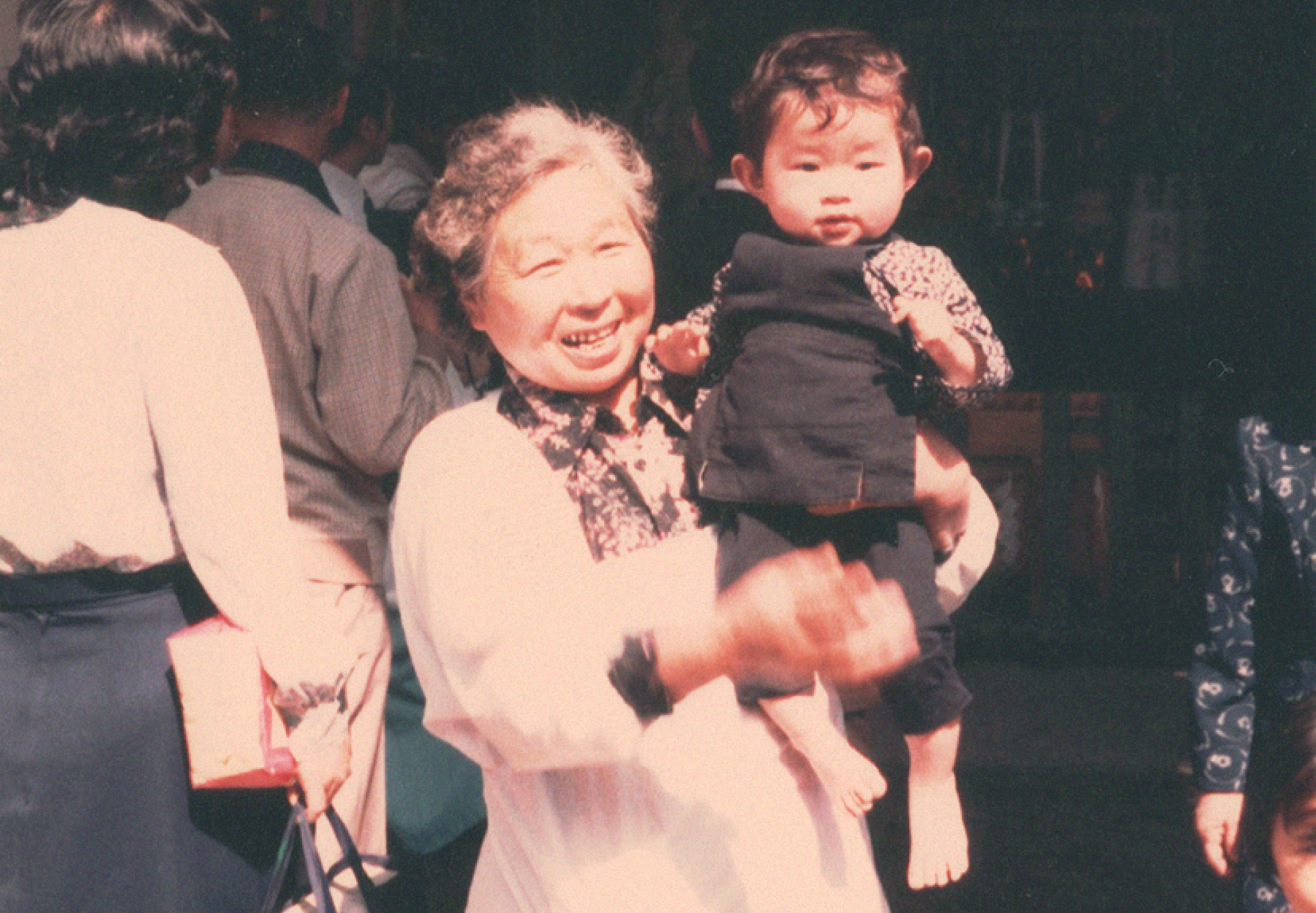 色褪せた写真（AI補正前）